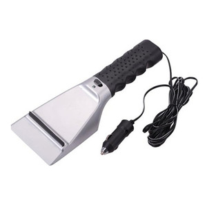 Vente en gros Portable DC 12v électrique chauffé voiture <span class=keywords><strong>pare</strong></span>-<span class=keywords><strong>brise</strong></span> déneigeur <span class=keywords><strong>grattoir</strong></span> à glace avec poignée souple - Product Image 2