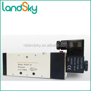LandSky 5 puerto 2 vías válvula soleniod 4V410 15 piloto Interno exteranl piloto 5 puerto $ number posición pesan 590g - Product Image 2