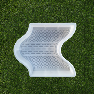 Pvc Pavimentazione Patio Pietra Calcestruzzo Muffa Copertura Interlock Stampaggio Prefabbricati di Piastrelle di Plastica Finitrice Stampo Blocco - Product Image 4
