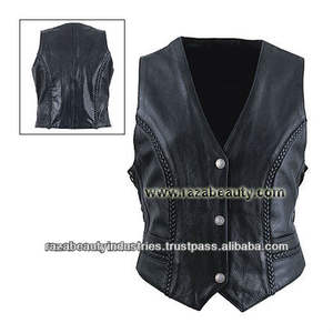 Men Leather Vests - Product Image 1