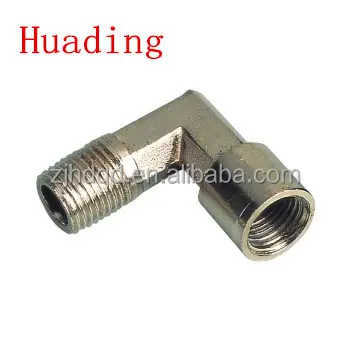 L- loại đồng kết nối, g1/4" nam và nữ chủ đề giả mạo khuỷu tay phụ kiện đường ống