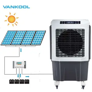 vankool solar air conditioner 6000CMH led portable industria air cooler airconditioner climatiseur solaire aires acondicionados