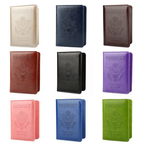 Logo <span class=keywords><strong>Personnalisé</strong></span> Taille Standard <span class=keywords><strong>Pas</strong></span> <span class=keywords><strong>Cher</strong></span> RFID Blocage En Cuir Pu Porte-<span class=keywords><strong>Passeport</strong></span> pour Hommes Femmes - Product Image 6