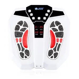 Smart Electric Infrared Electromagnetic Massage Machine Medium Frequency Wave Pulse Foot Massager With Heat