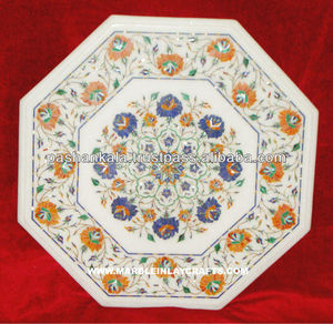 Marble <b>Stone</b> Inlay Coffee <b>Table</b> <b>Top</b> , <b>Stone</b> Inlay <b>Table</b> <b>Tops</b> - Product Image 1
