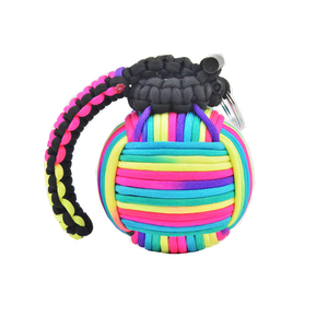 Kit de Supervivencia de Emergencia con Paracord 550, <span class=keywords><strong>Granada</strong></span> de Paracord con Tarjeta de Supervivencia, Cuchillos Defender, Silbato y Hebilla de Paracord - Product Image 2