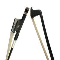 Wholesale Price Made China Carbon Fiber Stick Violin Bow High Quality China Made String Bow Available for Viola Cello Contrabass