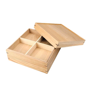 <span class=keywords><strong>Caja</strong></span> de <span class=keywords><strong>Madera</strong></span> Maciza Cuadrada Personalizada para Dulces con Tapa, 4 <span class=keywords><strong>Compartimentos</strong></span>, <span class=keywords><strong>Caja</strong></span> de <span class=keywords><strong>Madera</strong></span> para Frutos Secos, Regalo de Navidad - Product Image 3