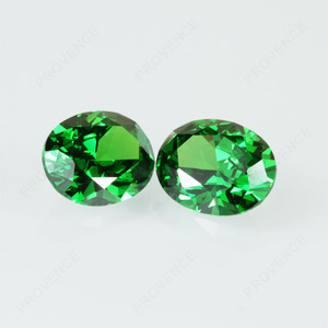 Zirconia cúbica tipo esmalte de forma ovalada de color <span class=keywords><strong>gema</strong></span> para hacer joyas - Product Image 2