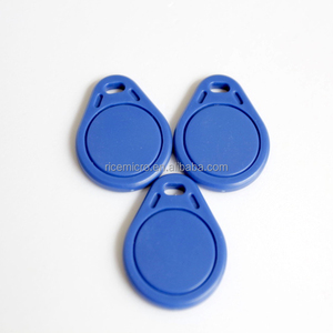 Truy cập không thấm nước vi mạch 125Khz ABS thông minh RFID epoxy keyfob tag - Product Image 2