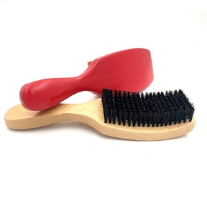 <span class=keywords><strong>Brosse</strong></span> à cheveux ondulée courbée, pour conception de logo personnalisé, accessoire de démêlement pour chevelure, pour commerce en bois, vente en gros, 360, vente en gros - Product Image 6
