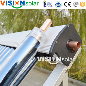 Colector <span class=keywords><strong>solar</strong></span> de China con intercambiador de tubos de calor, buen estado de funcionamiento - Product Image 3