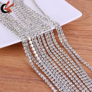 Catena di strass in cristallo a coppa chiusa Alibaba all'ingrosso SS6, SS10, SS12, SS16, <span class=keywords><strong>SS18</strong></span>, SS28, SS38 - Product Image 2