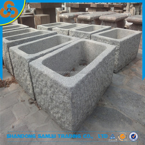 Abreuvoir rectangulaire <span class=keywords><strong>en</strong></span> <span class=keywords><strong>pierre</strong></span> de décoration de jardin <span class=keywords><strong>en</strong></span> granit - Product Image 2