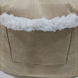 2020 Mode Wohnzimmer Büro Freizeit bequeme Sitzsack Quadratischer Hocker Beliebte Hunde matte Custom Großhandel - Product Image 2