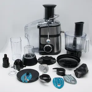 Mélangeur de presse-agrumes à impulsion, 10 en 1, 600w, 2 vitesses, robot alimentaire, avec certification CE GS CB - Product Image 1