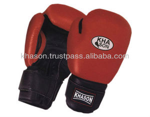 Professional Custom Boxing <b>Gloves</b> PU Leather <b>Lace</b> OEM Factory Time Color EVA Red <b>Black</b> MMA Style Synthetically Weighted Origin - Product Image 2