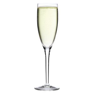 Vente en gros flûte à <span class=keywords><strong>champagne</strong></span> mince de luxe 6.75 oz <span class=keywords><strong>jetable</strong></span> en verre de cristal transparent avec logo personnalisé pour les bars - Product Image 1