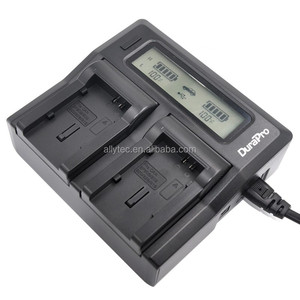 Rapide LCD Double Canal <span class=keywords><strong>Chargeur</strong></span> De Batterie pour Canon BP-828 BP-820 HF G30 HFG30 XA20 - Product Image 3