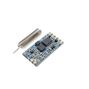 Microcontrôleur de Port série sans fil Offre Spéciale <span class=keywords><strong>HC</strong></span>-<span class=keywords><strong>12</strong></span> SI4463 <span class=keywords><strong>433Mhz</strong></span> longue portée 1000M avec DC3.2-5.5V d'antenne - Product Image 1