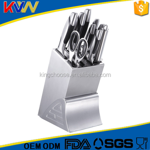 Nueva manera de la venta caliente de acero inoxidable cuchillo de <span class=keywords><strong>cocina</strong></span> juegos de artículos a granel - Product Image 1