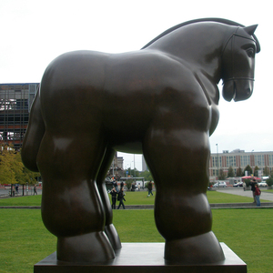 Statue de cheval en bronze, réplique célèbre de 1,5 cm