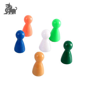 Pions en plastique personnalisés pour les jeux de <span class=keywords><strong>Ludo</strong></span> et d'échecs, ensemble de table pour les fans - Product Image 6