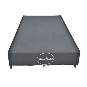 Đồ Nội Thất Phòng Ngủ Khách Sạn Bộ Giường Bằng Gỗ Rắn Với Nệm Giường - Product Image 1