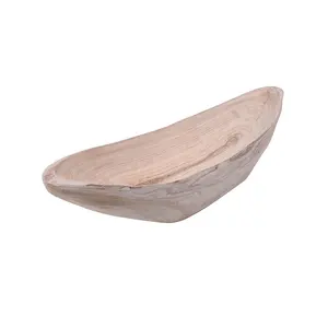 Custom Design Wooden Boat Crafts Unfinished Wooden Shape Decorations