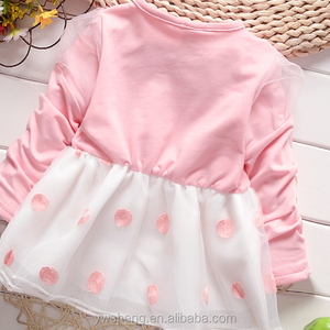 Bambini caldi del vestito per 2-7 anni di età bambina vestito da partito bambini picture abiti di design - Product Image 5