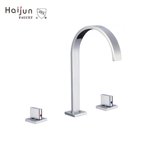 Thiết Kế mới 3 Lỗ Đôi Nước Đòn Bẩy Chậu Rửa Chậu Mixer Tap Vòi Nước - Product Image 6