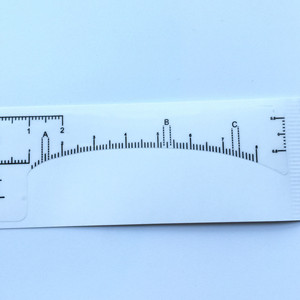 Desechable etiqueta ceja gobernante/Microblading de medición de herramientas para cejas maquillaje - Product Image 5