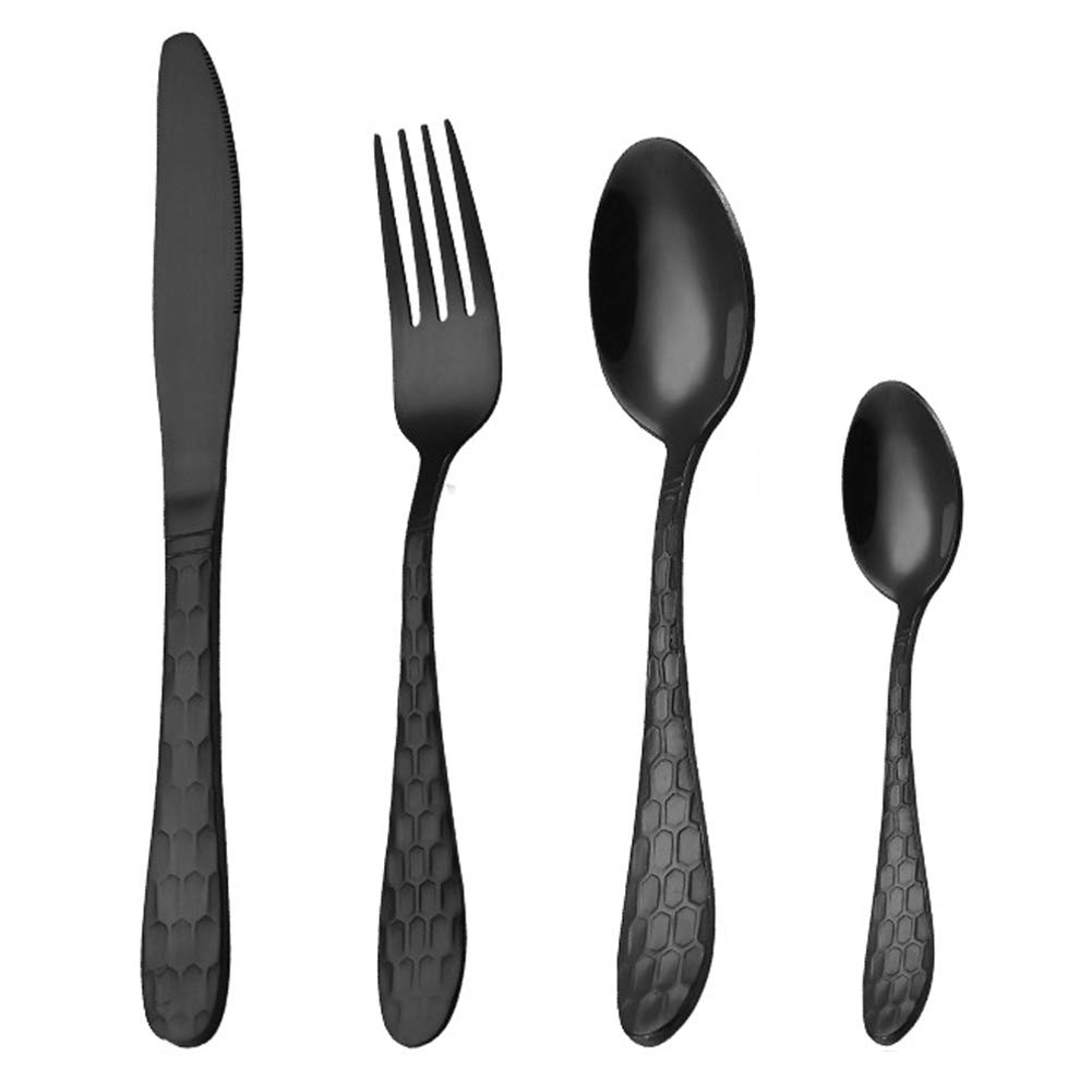 4 Piece Black