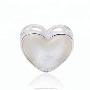 Diseño plata 925 elegante shell del <span class=keywords><strong>mar</strong></span> amor collar - Product Image 1