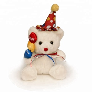 Osito de Peluche de Feliz Cumpleaños con Dulces y Globo con Canciones para Regalos Infantiles - Product Image 2