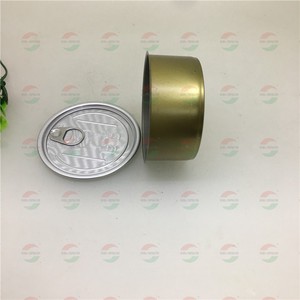 100 ml Prensa en latas de atún auto sello latas negro con <span class=keywords><strong>tapas</strong></span> de plástico - Product Image 5