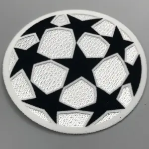 Voetbalteam shirt flockdruk patches