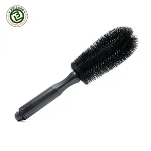 Automatic Cleaning Tool Black Wheel Tire Rim Scrub Brush Car Truck Bike Wash Washing Brush