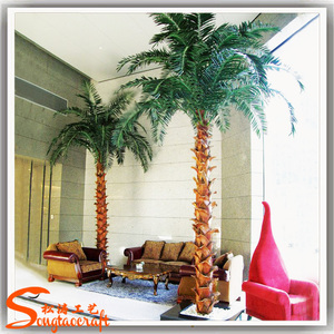 Para interiores decoración gran árboles de plástico falso <span class=keywords><strong>artificial</strong></span> árbol de palma para la venta - Product Image 4