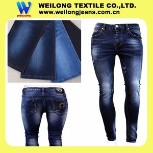 Tela Vaquera de Mezclilla de Algodón, Poliéster y Elastano de 10.5 oz para Jeans de Hombre - Product Image 2