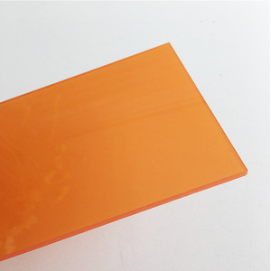 Feuille de polycarbonate solide orange 4 mm, feuille de PC - Product Image 4
