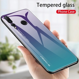 Gradiente colorato Vetro Temperato Back Cove Per Il Caso di <span class=keywords><strong>Huawei</strong></span> P20 P30 Compagno 10 20 Lite Pro Nova 3 3i 4 per Honor 10 8X P di <span class=keywords><strong>smart</strong></span> <span class=keywords><strong>2019</strong></span> - Product Image 2