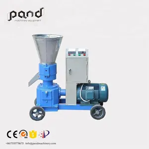 Small paper wood pellet making machine plastic pellet mill