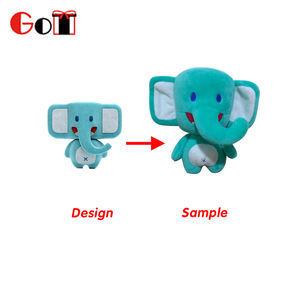 Alta calidad de felpa juguete del bebé elefante lindo suave Juguetes - Product Image 3