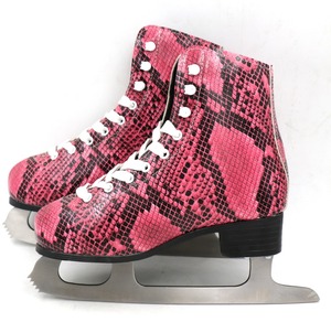 Nuevos Patines de <span class=keywords><strong>Hielo</strong></span> con Diseño de Piel de Serpiente para Cuero Hardy - Product Image 1