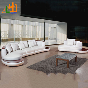Venta caliente salón u forma esquina sofá de cuero moderno diseño simple Alibaba sofá muebles - Product Image 6