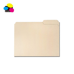 Văn phòng văn phòng phẩm 3-Tab văn phòng văn phòng phẩm chất lượng cao 11pt tùy chỉnh in Manila thư mục tập tin giấy - Product Image 4