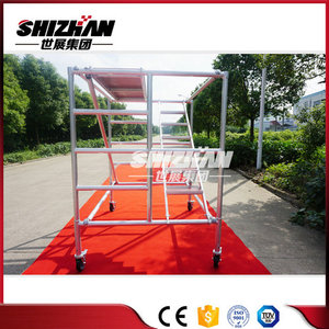Haute qualité en alliage d'aluminium léger <span class=keywords><strong>échafaudage</strong></span>s/<span class=keywords><strong>intérieur</strong></span> <span class=keywords><strong>échafaudage</strong></span>s - Product Image 5
