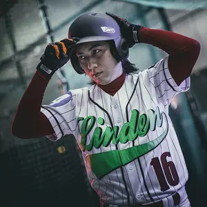 Fábrica OEM diseño personalizado de los uniformes del equipo de la sublimación de alta calidad/sarga abordar/impresión de serigrafía jerseys de béisbol