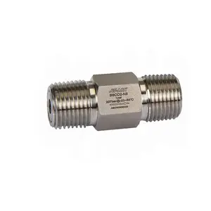 JW-LOK stainless steel poppet check valve 1 psi 1 4'' for instrument lines sampling and system china valves and fittings manufacturer